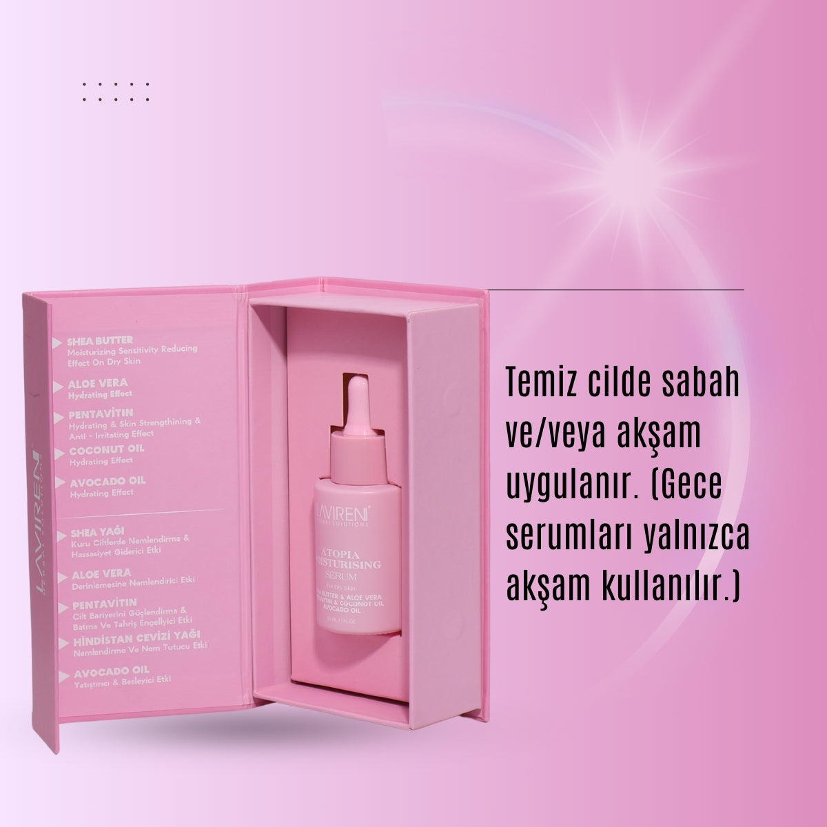 Laviren Atopia Nemlendirici Serum - 3