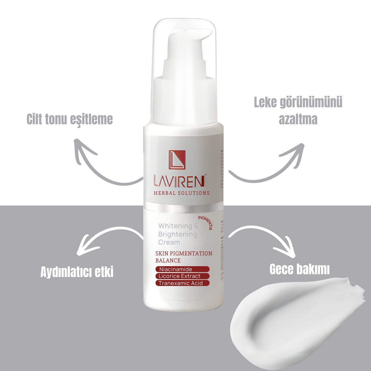 LAVIRE Whitening&Brightening Cream - EN 2