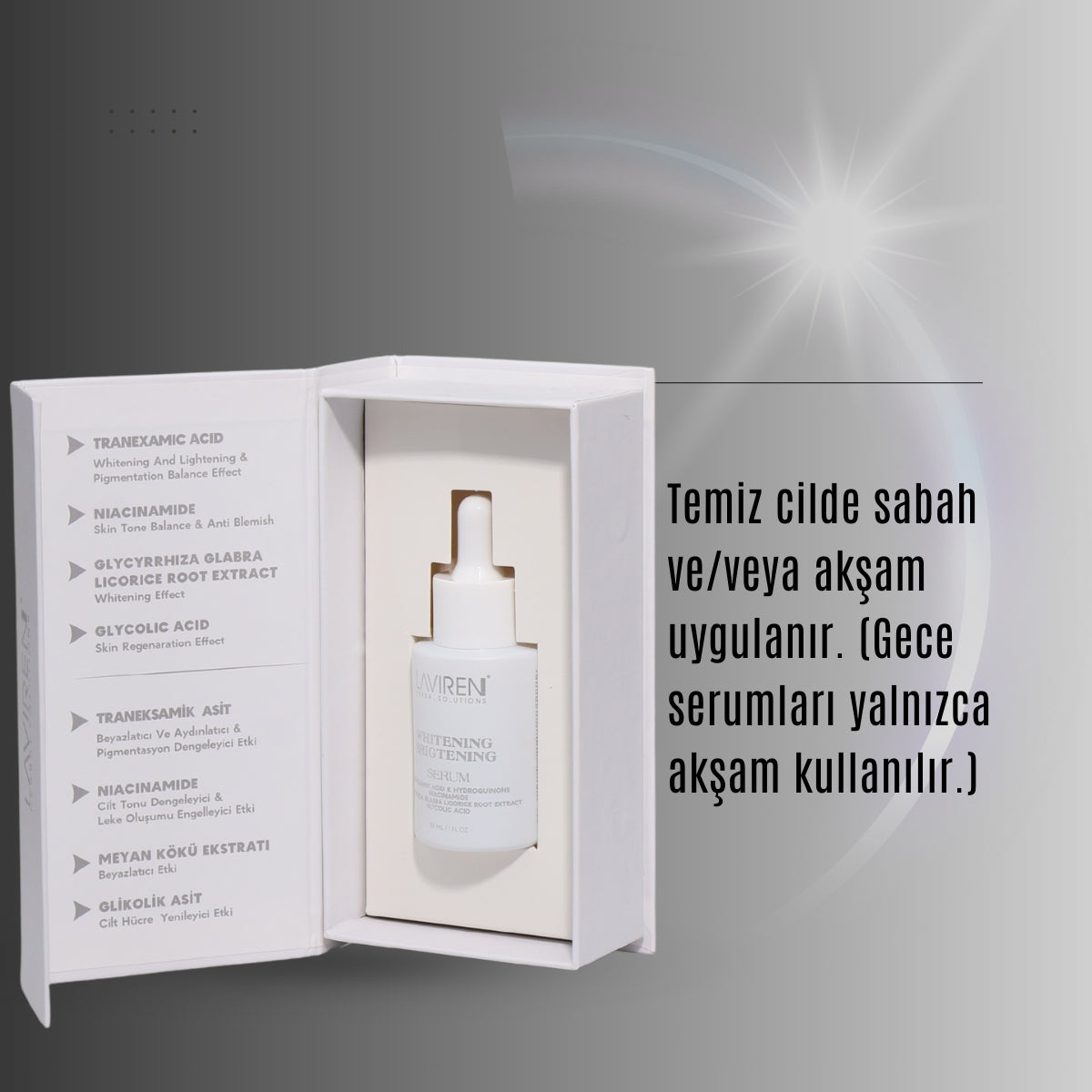 Laviren Aydinlatici Serum - 3