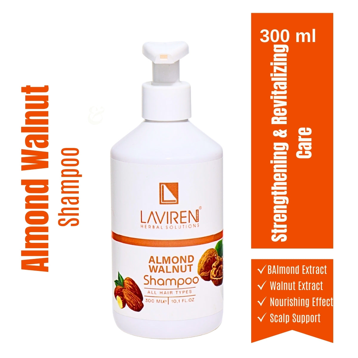 LAVIREN Almond Walnut Shampoo - EN 1