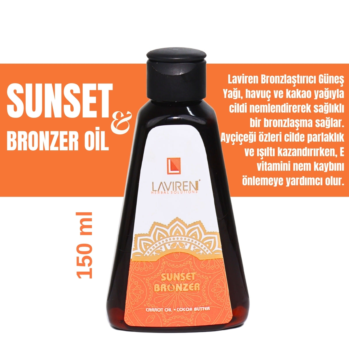Laviren Bronzlastirici Yag - 1