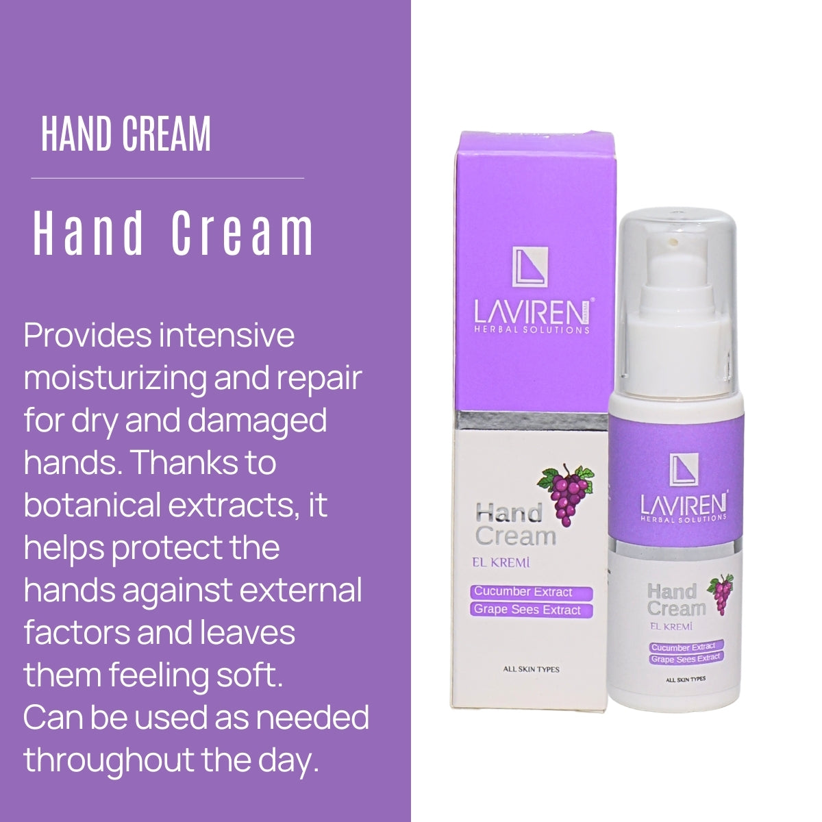 LAVIREN Hand Cream - EN 1