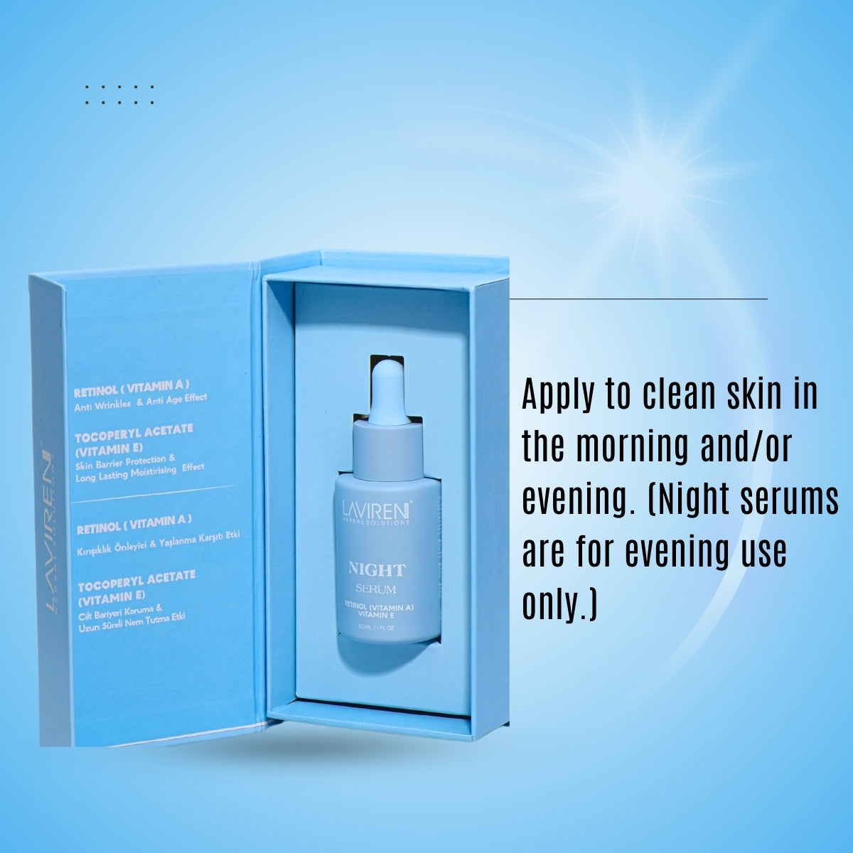 LAVIREN Night Serum - EN 3
