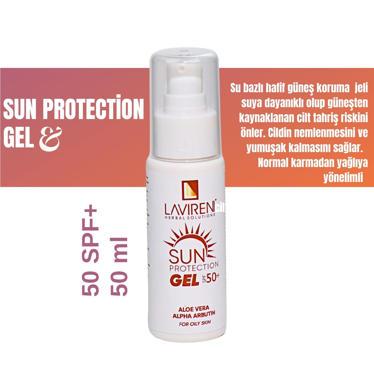 LAVIREN Sun Protection Gel - EN 1