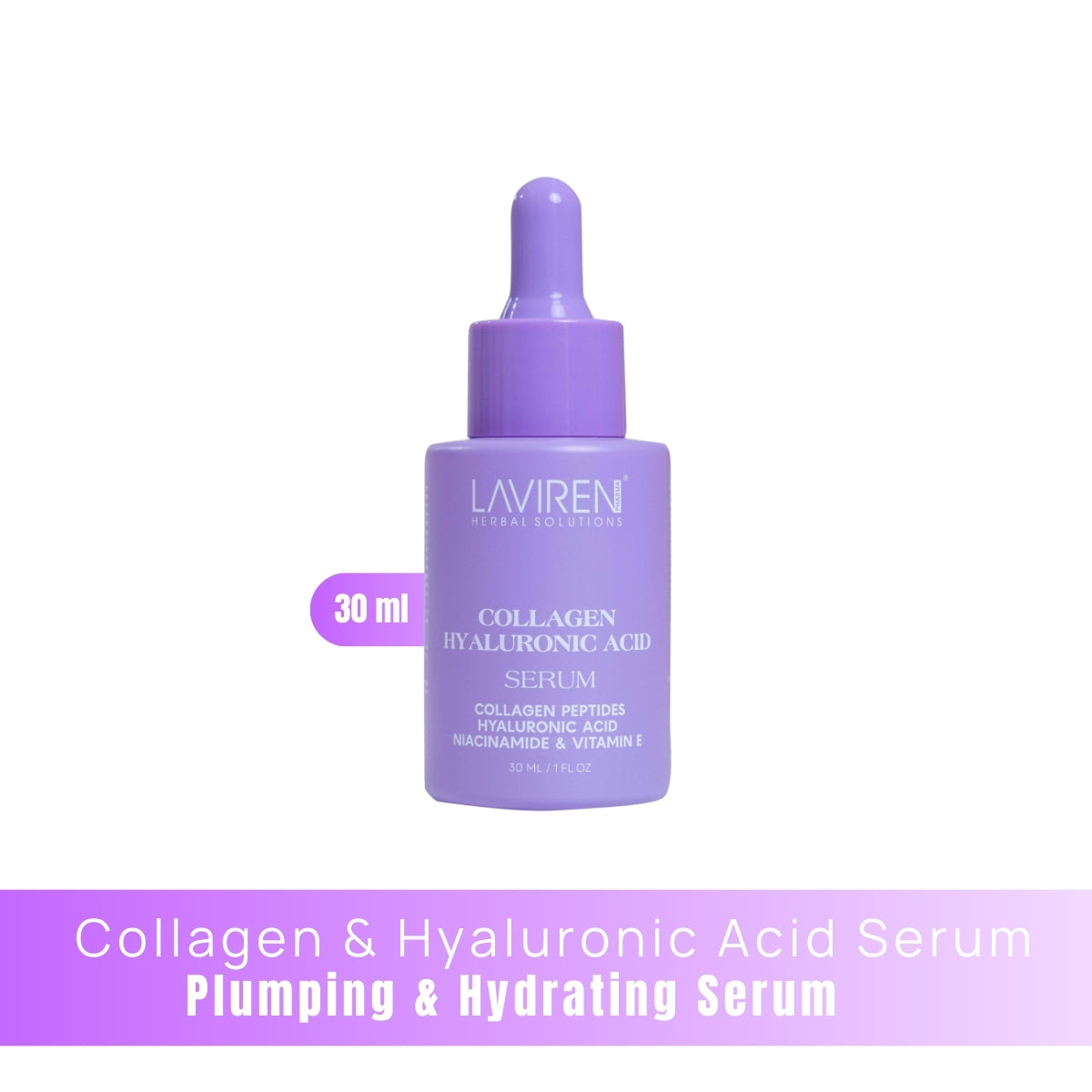 LAVIREN Collagen Hyaluronic Acid Serum - EN 1