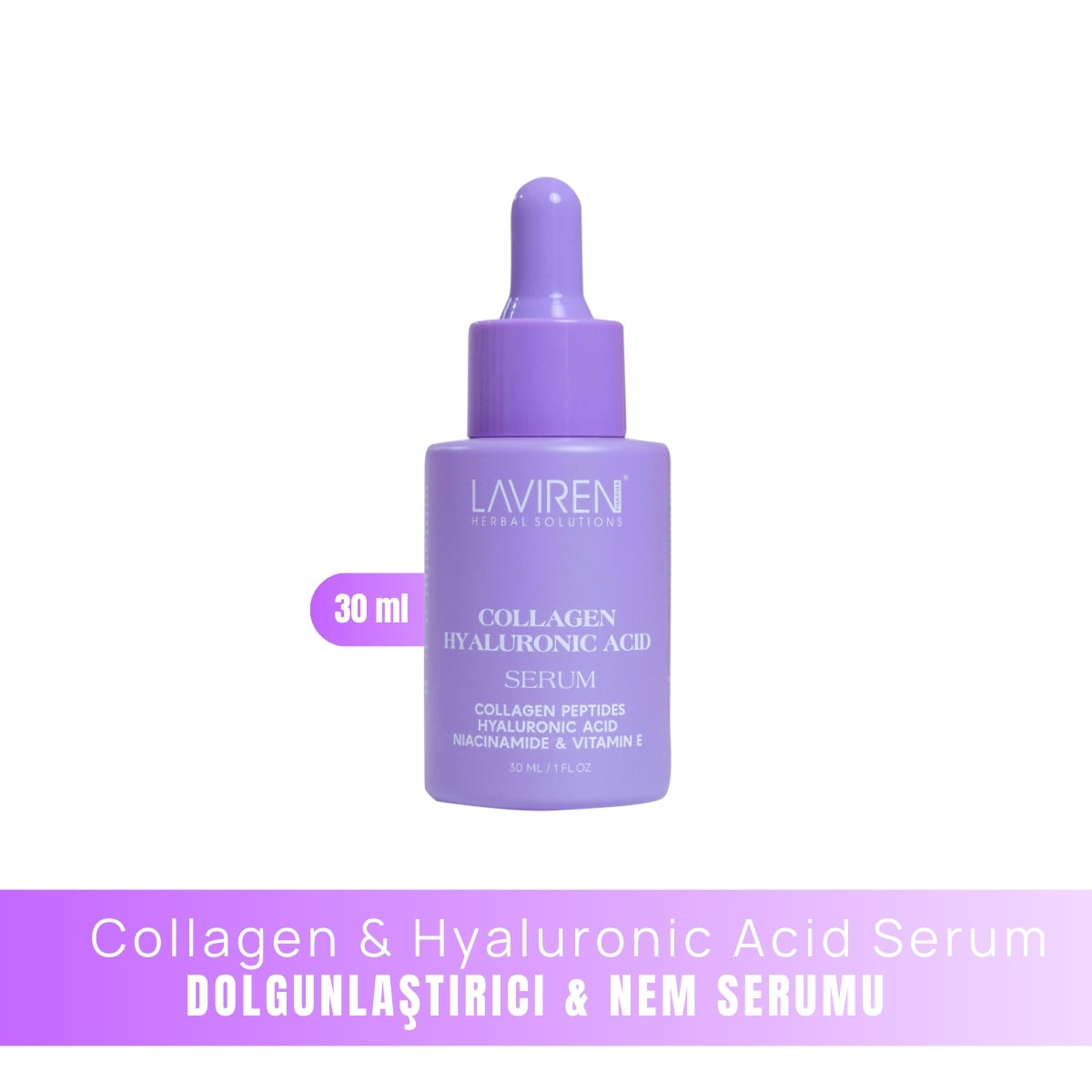 Laviren Kolajen & Hyaluronik Asit Serum - 1