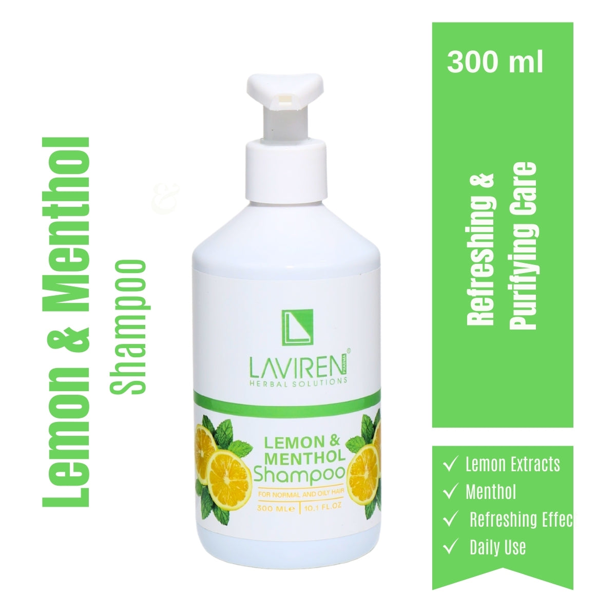LAVIREN Lemon& Menthol Shampoo - EN 1