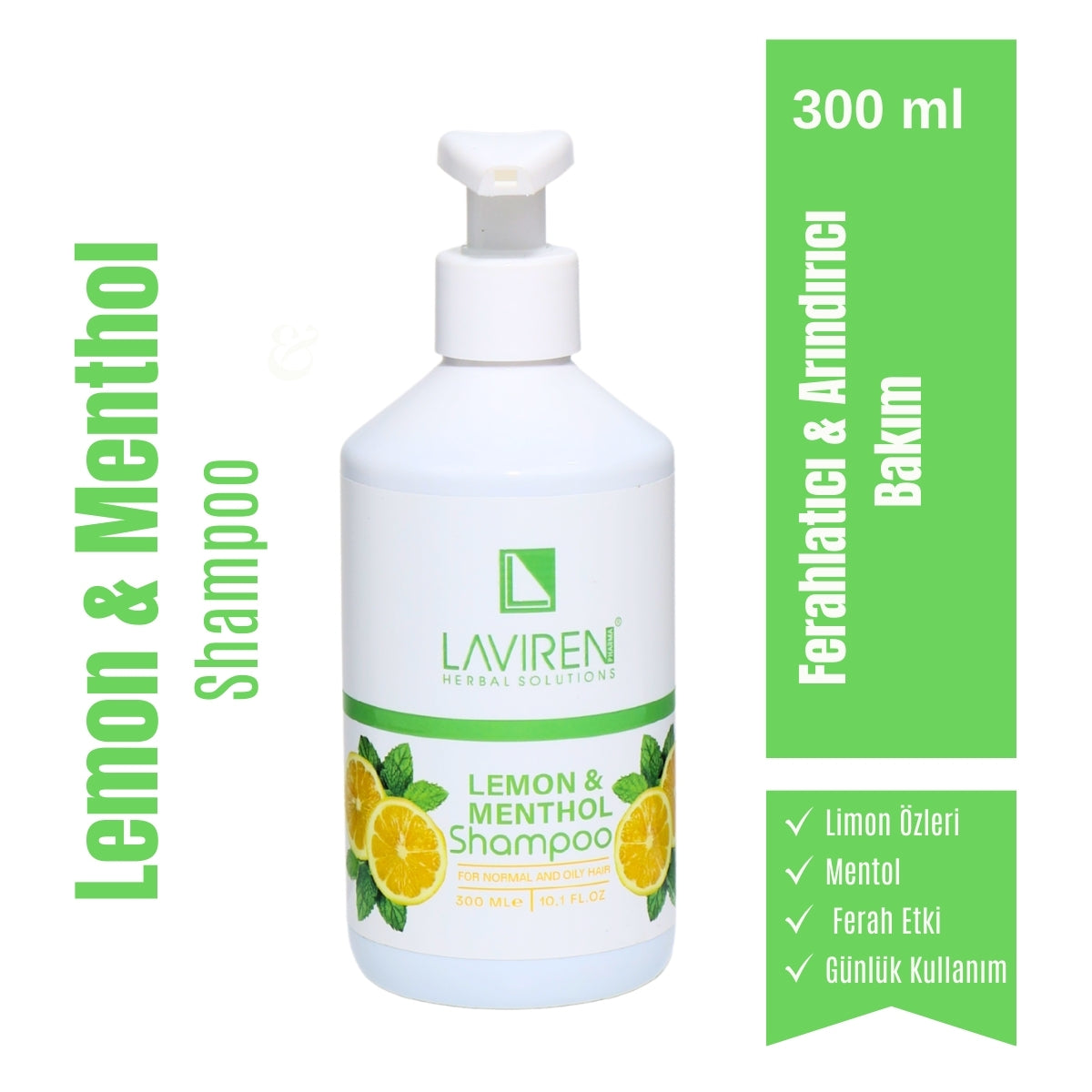Laviren Limon & Mentol Sampuan - 1