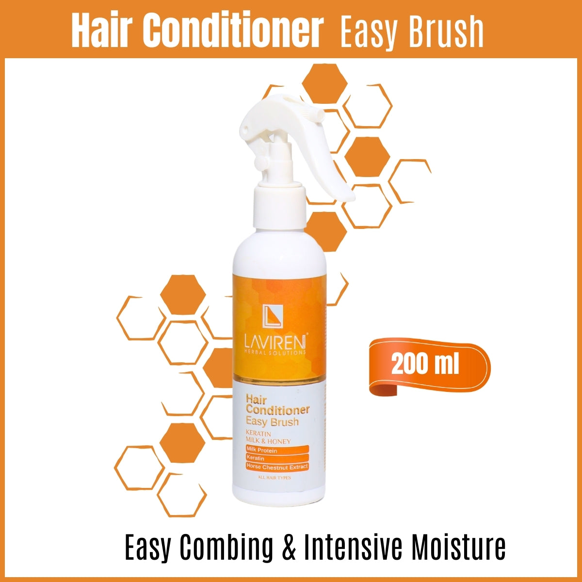 LAVIREN Hair Conditioner Easy Brush - EN 1