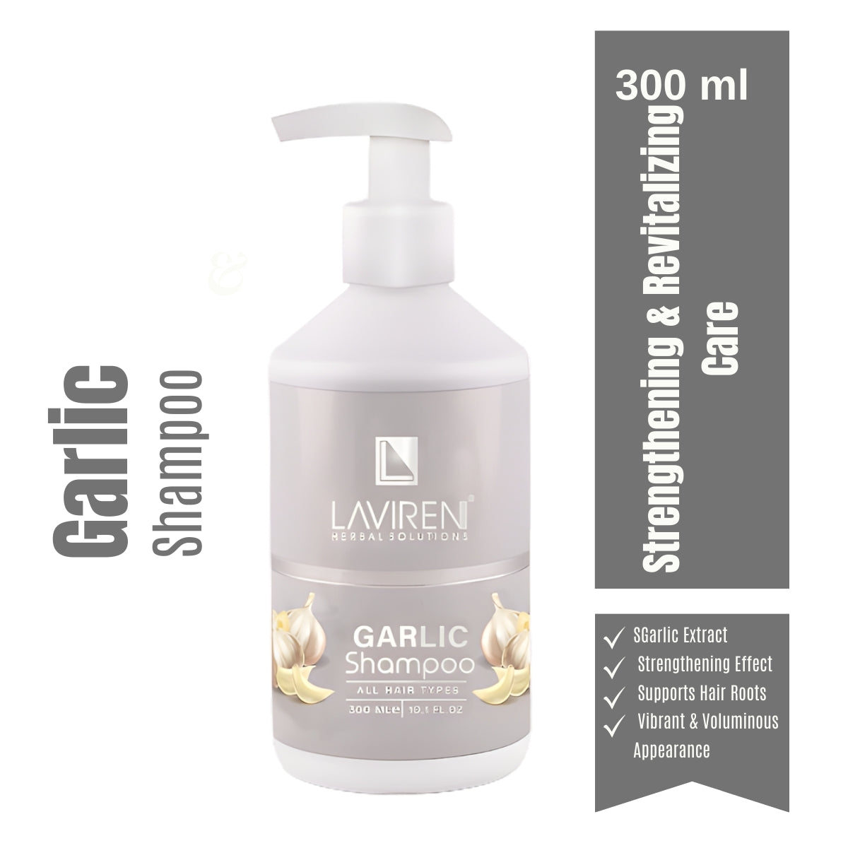 LAVIREN Garlic Shampoo - EN 1