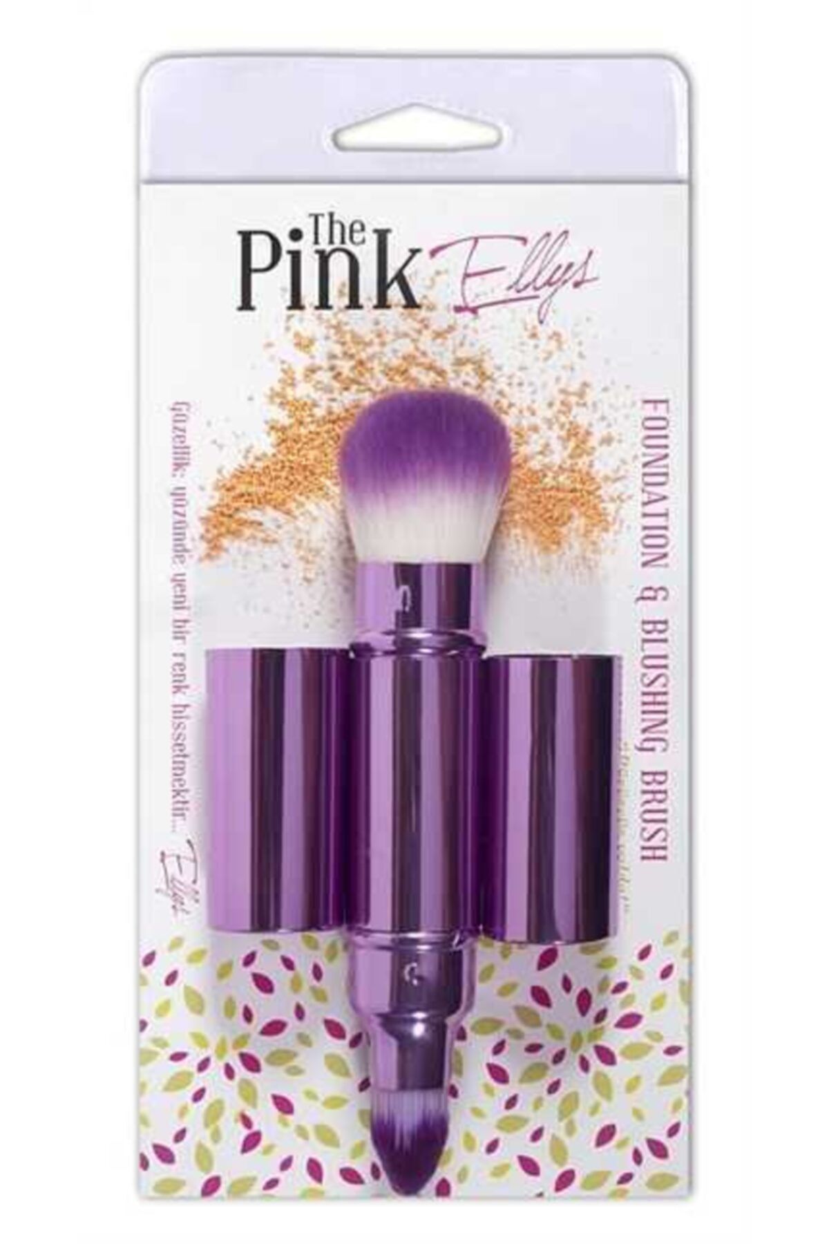 Çift Tarafli Allık Pudra Fırçası